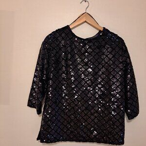M&S Collection Sequin Top